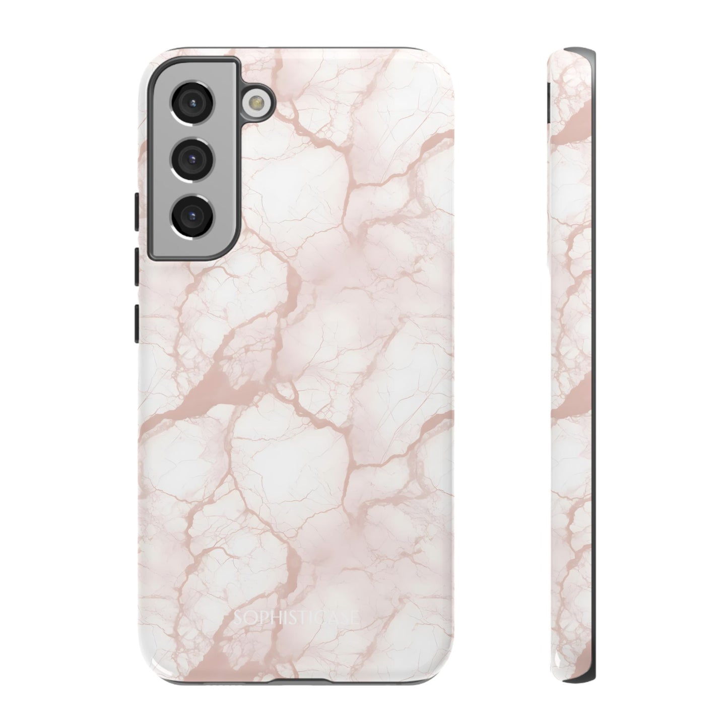 Marble Opulence in Neutral Beige - Tough Phone Case
