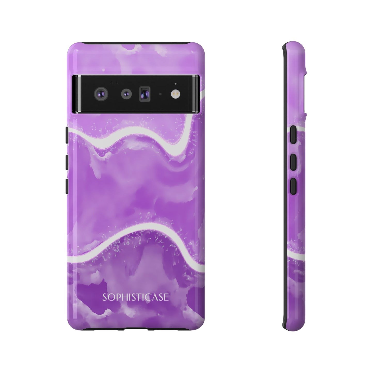 Serenity in Deep Purple - Drop Proof Phone Case for Google Pixel