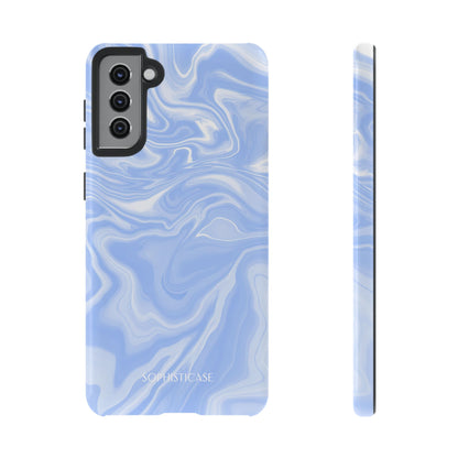 Liquid Dreams in Smoke Blue - Tough Phone Case