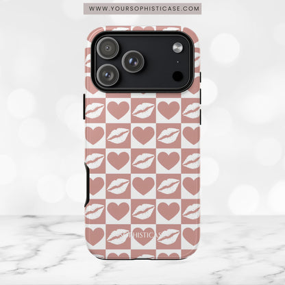 Belle Amie in Neutral Brown - Tough Phone Case