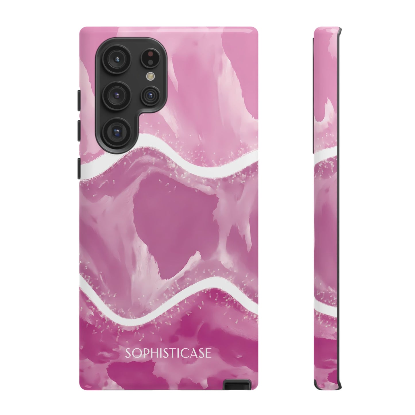 Serenity in Plum Purple - Drop Proof Phone Case for Samsung Galaxy