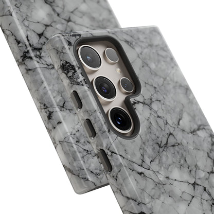 Marble Opulence in Grey - iPhone Case, Samsung Galaxy Case, Google Pixel Case