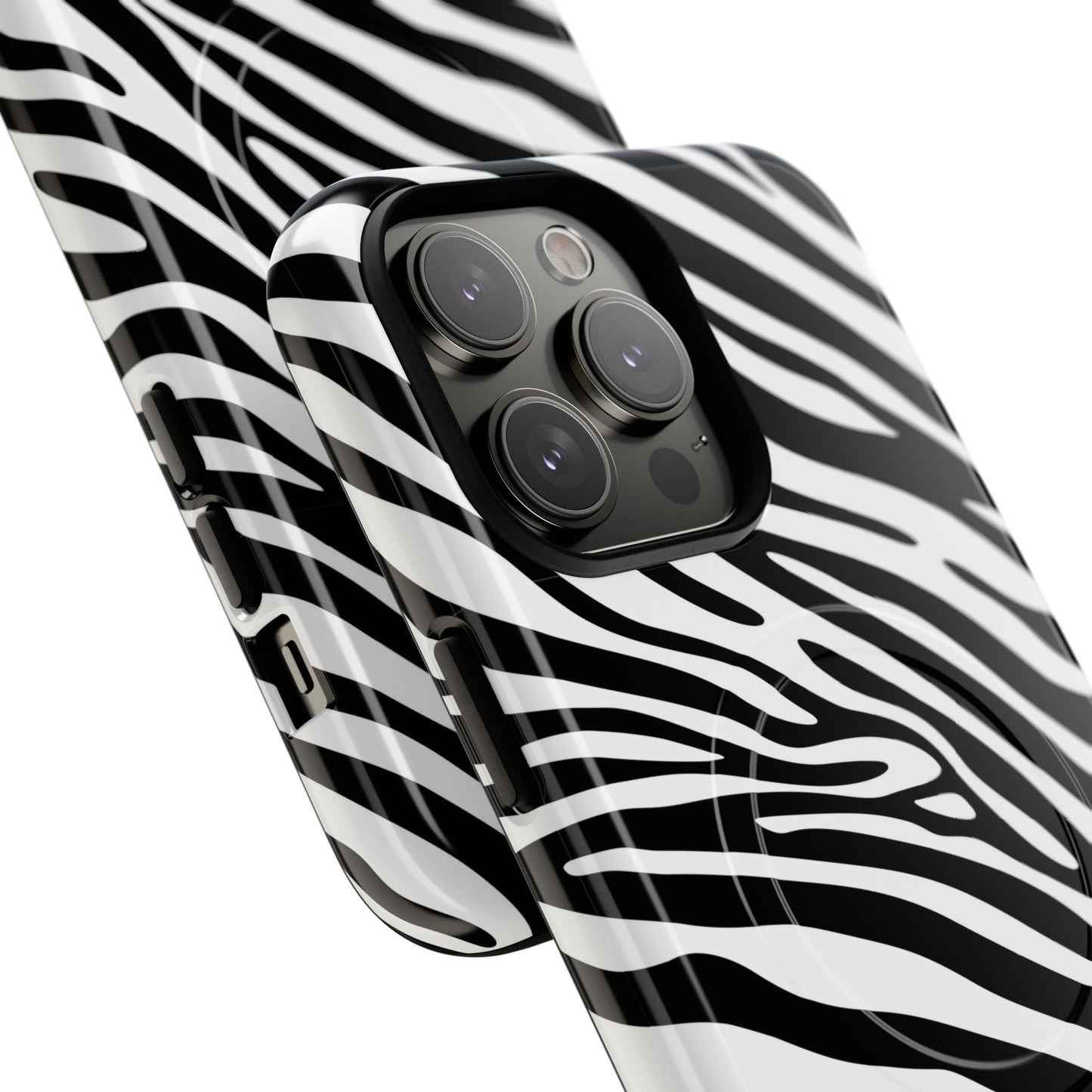 Dark Thoughts in Urban Zebra - iPhone Magsafe Case