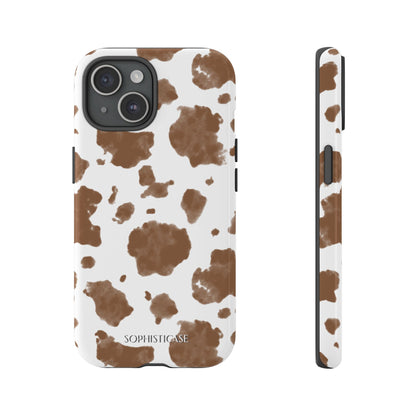Holy Cow in Brown - iPhone Case, Samsung Galaxy Case, Google Pixel Case