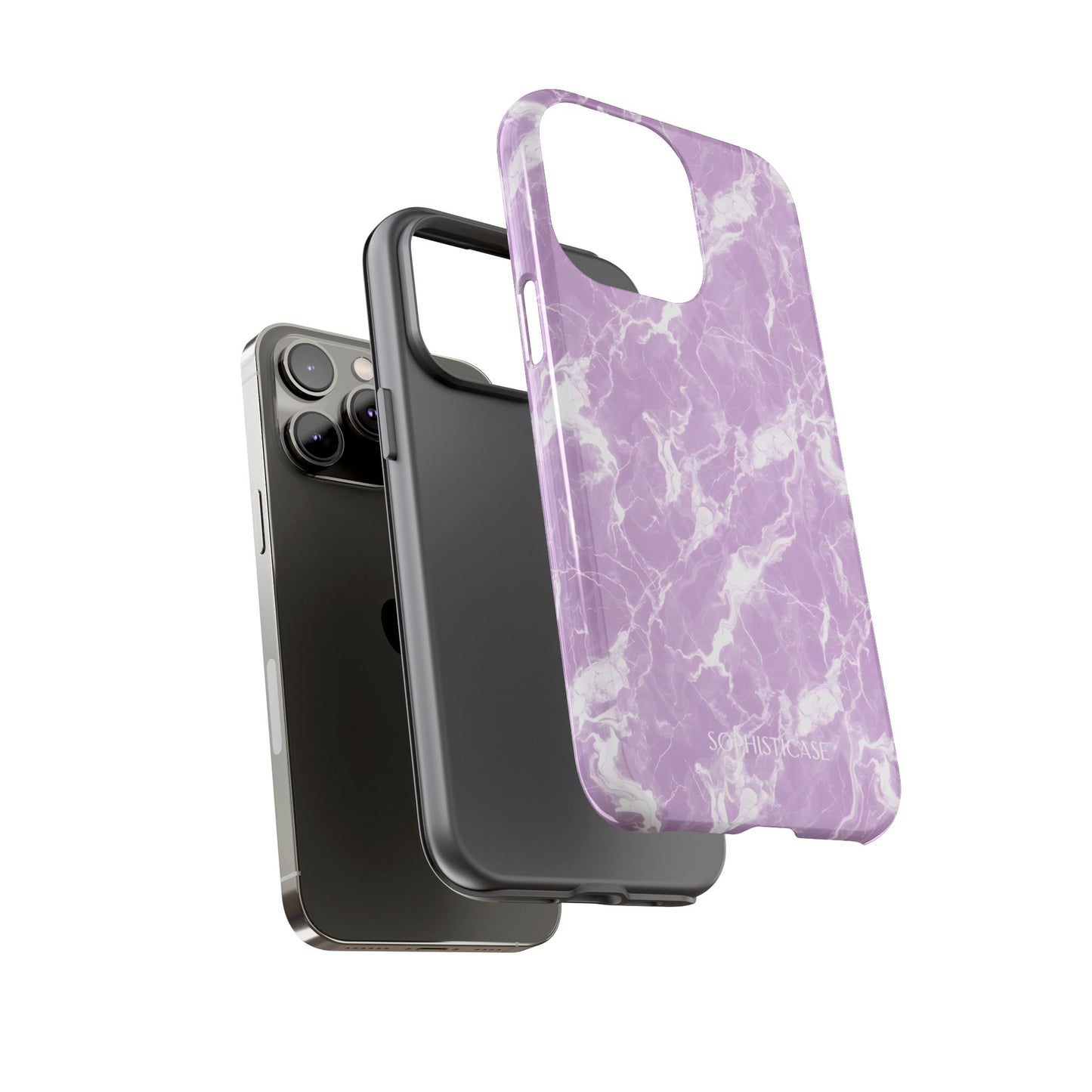 Marble Crush in Purple - Tough Phone Case