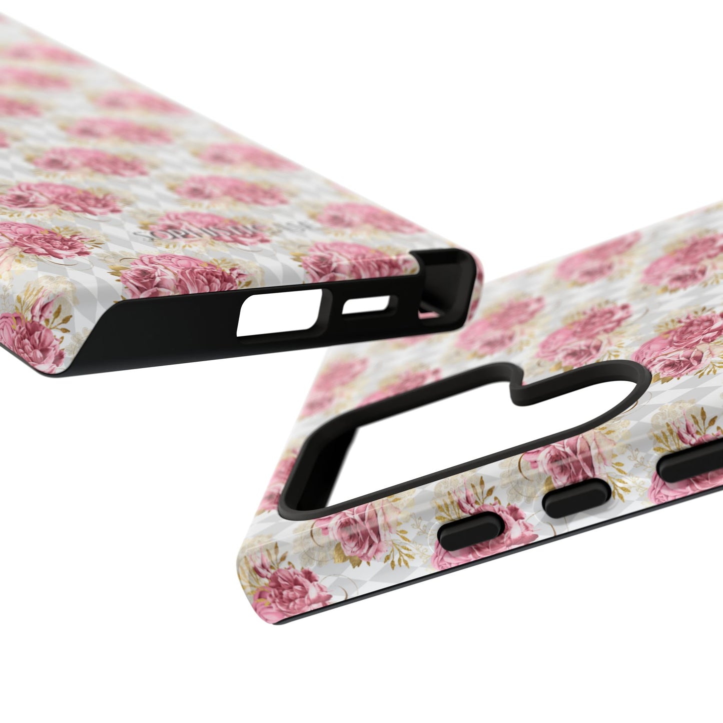 Rose Diamond Romance in Colette - Tough Phone Case
