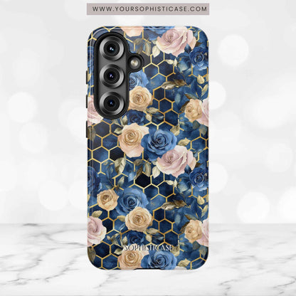 Royal Floral in Midnight Rose - Tough Phone Case