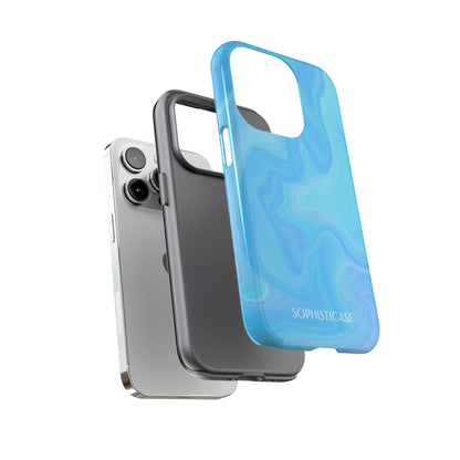 Liquid Magic in Blue - iPhone Case
