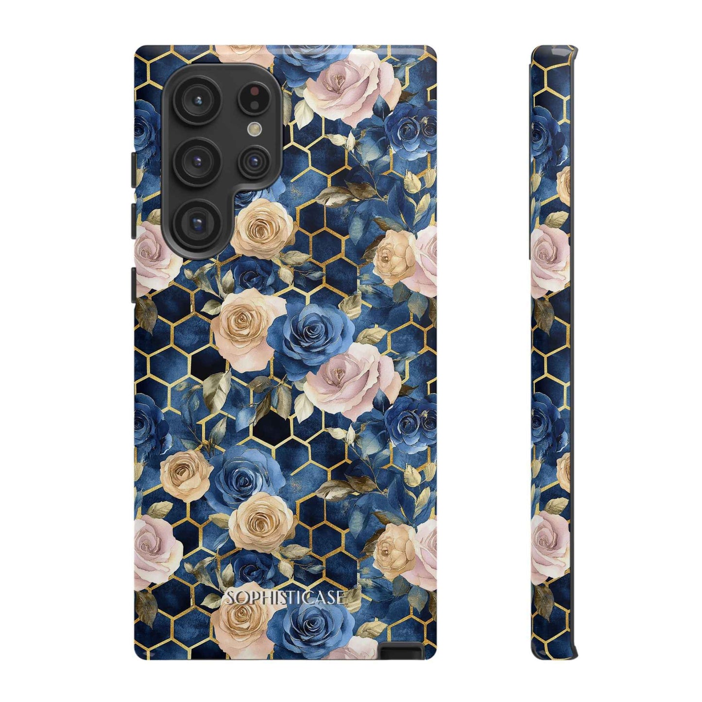 Royal Floral in Midnight Rose - Tough Phone Case