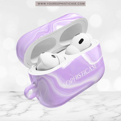 AirPod Cases - Liquid Dreams in Light Purple