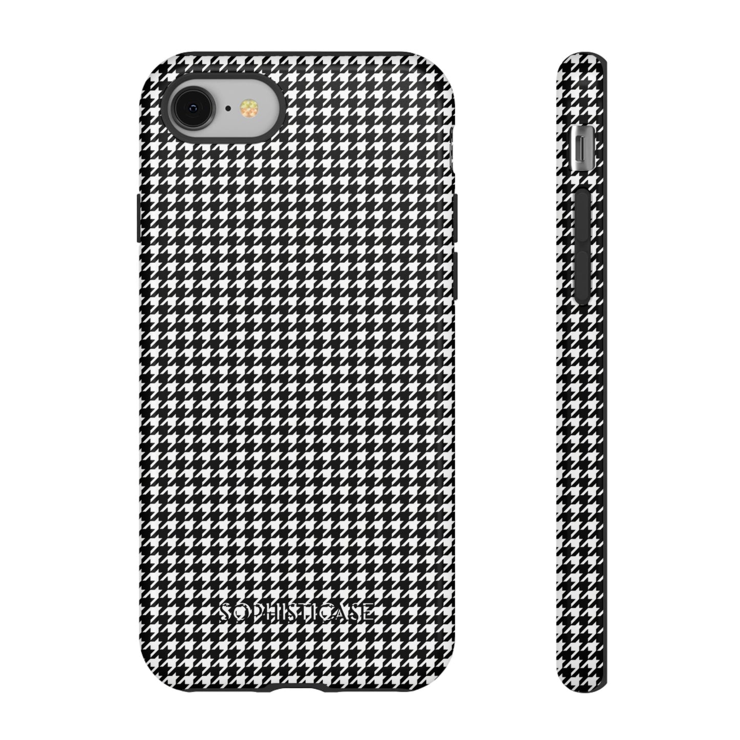 Tough Case - Houndstooth in Black