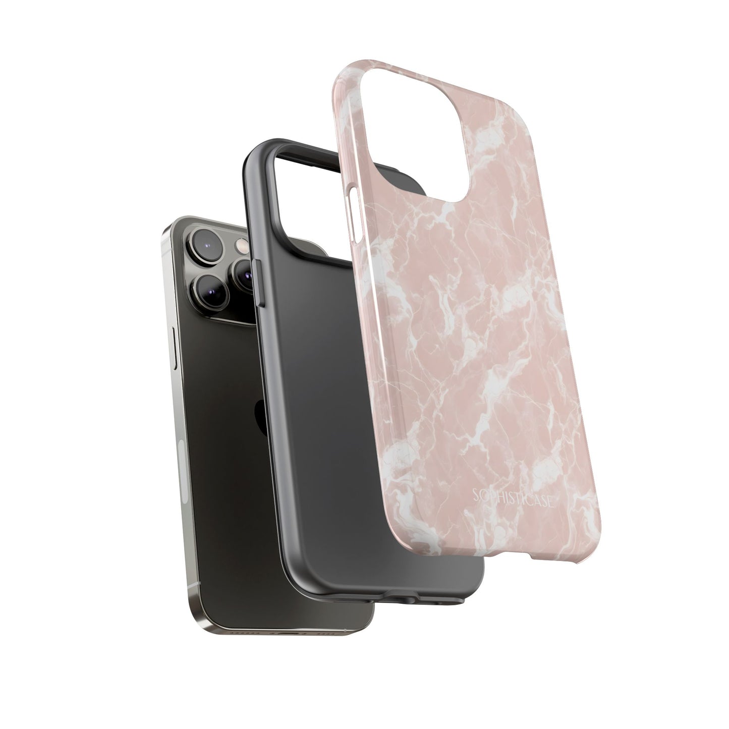 Marble Crush in Neutral Beige - Tough Phone Case