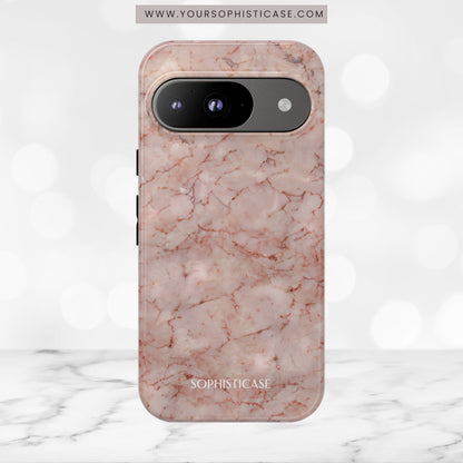 Marble Opulence in Pink - iPhone Case, Samsung Galaxy Case, Google Pixel Case