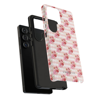 Rose Diamond Romance in Juliette - Tough Phone Case