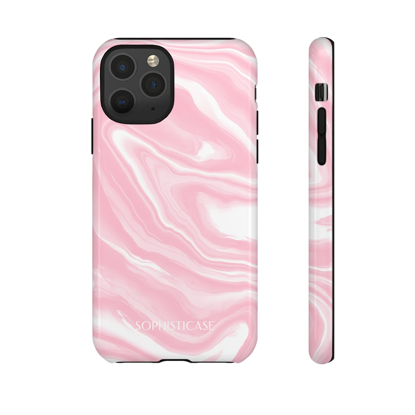 Liquid Dreams in Pink - Drop Proof Phone Case for iPhone