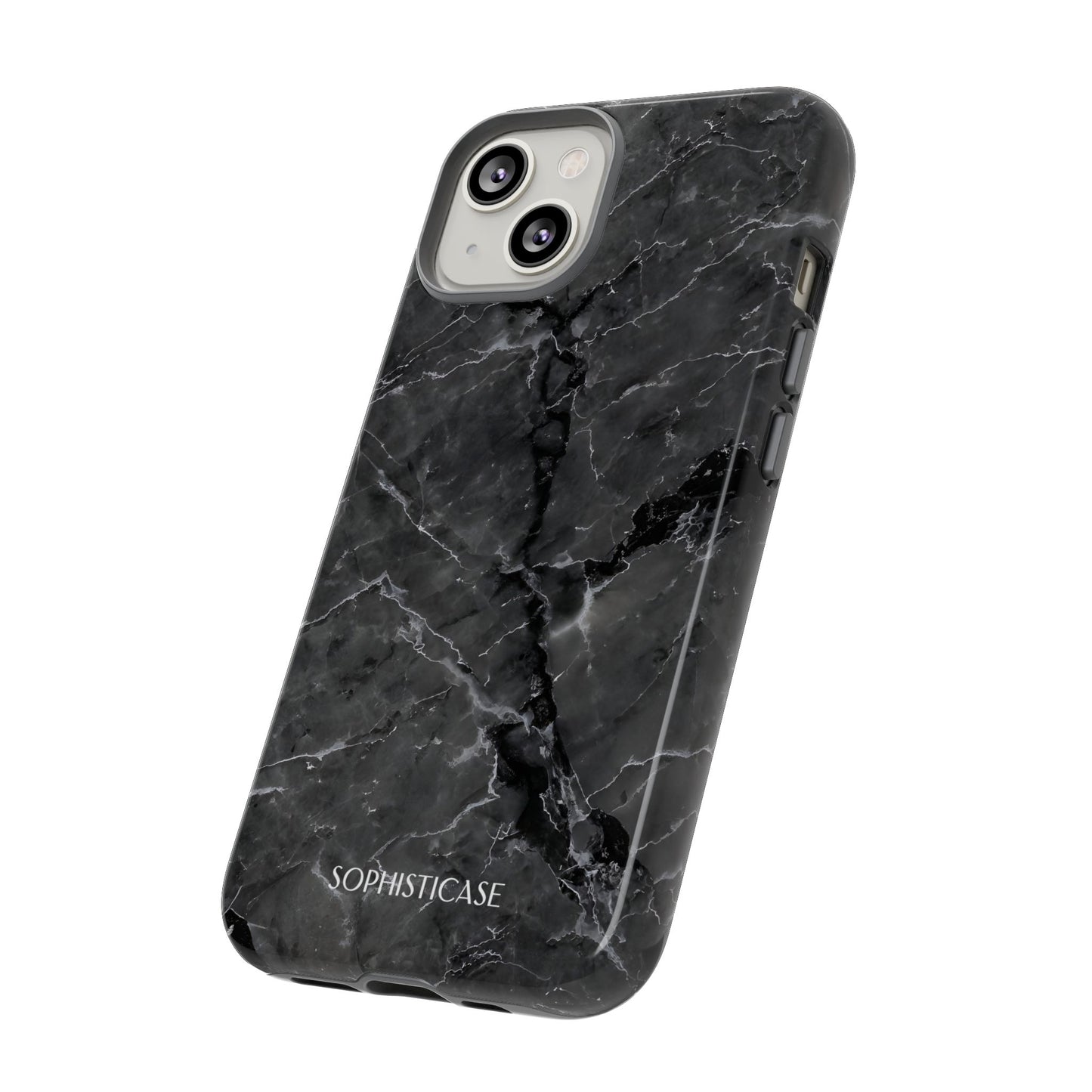 Marble Opulence in Black - iPhone Case, Samsung Galaxy Case, Google Pixel Case