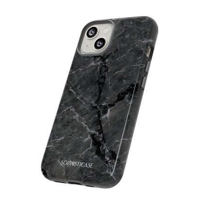 Marble Opulence in Black - iPhone Case, Samsung Galaxy Case, Google Pixel Case