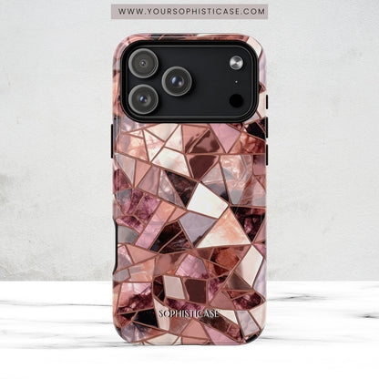 Rose' Runway in Merlot Mosaic - Magsafe Case