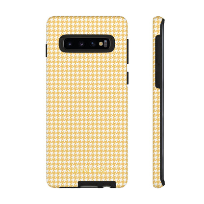 Tough Case - Houndstooth in Mustard