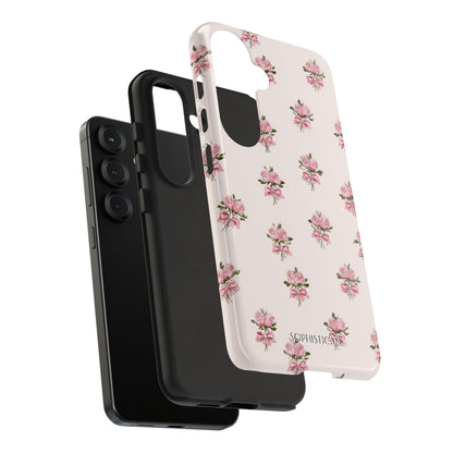 The Sweetest Thing in Coquette Rose Bouquet - iPhone Case, Samsung Galaxy Case, Google Pixel Case