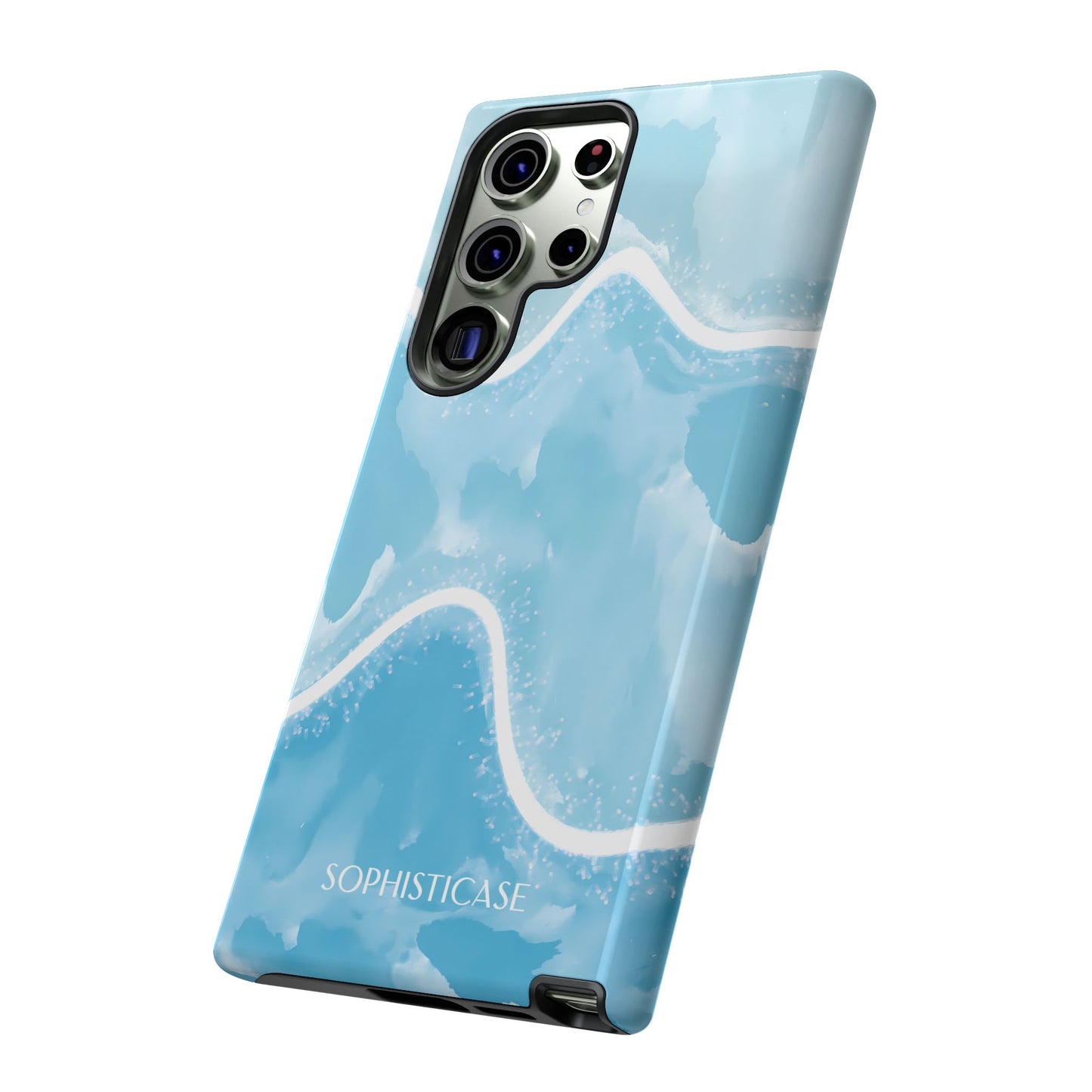 Serenity in Blue - Drop Proof Phone Case for iPhone, Samsung Galaxy and Google Pixel