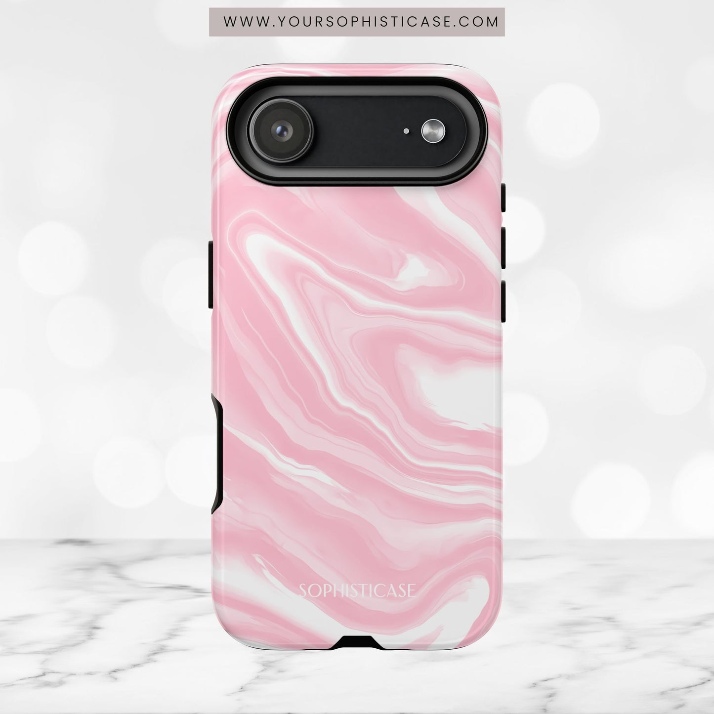 Liquid Dreams in Pink - iPhone Case