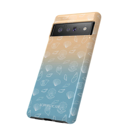 Seashell Society in Sandy Shore - iPhone Case, Samsung Galaxy Case, Google Pixel Case