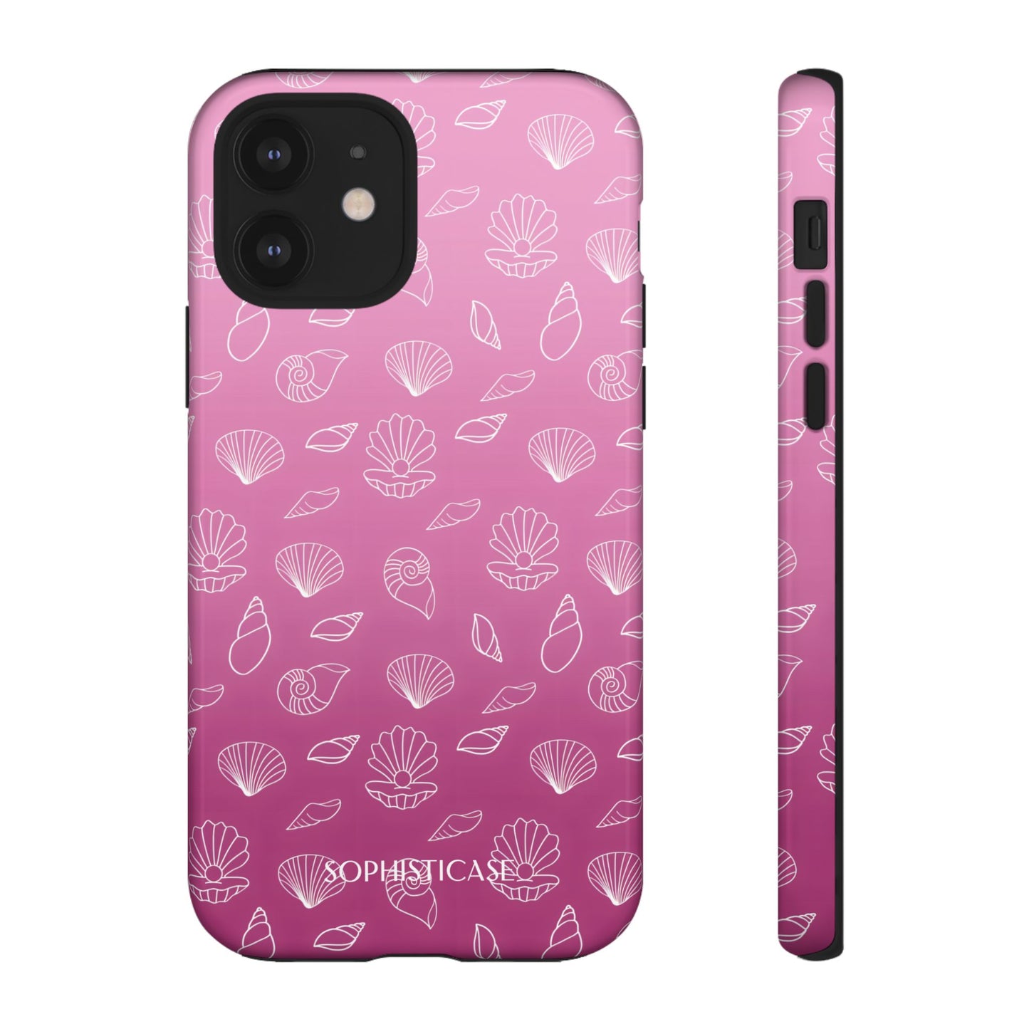 Seashell Society in Purple - iPhone Case, Samsung Galaxy Case, Google Pixel Case