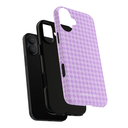Diamond Diva in Pastel Purple - iPhone Case