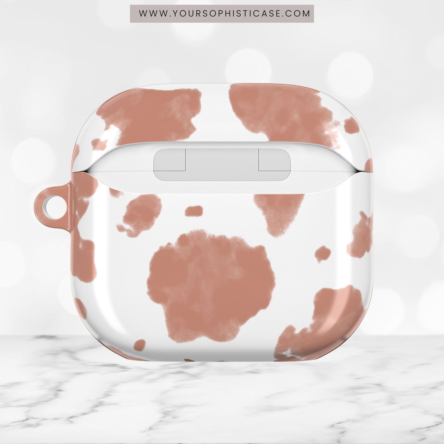AirPod Cases - Holy Cow in Light Brown
