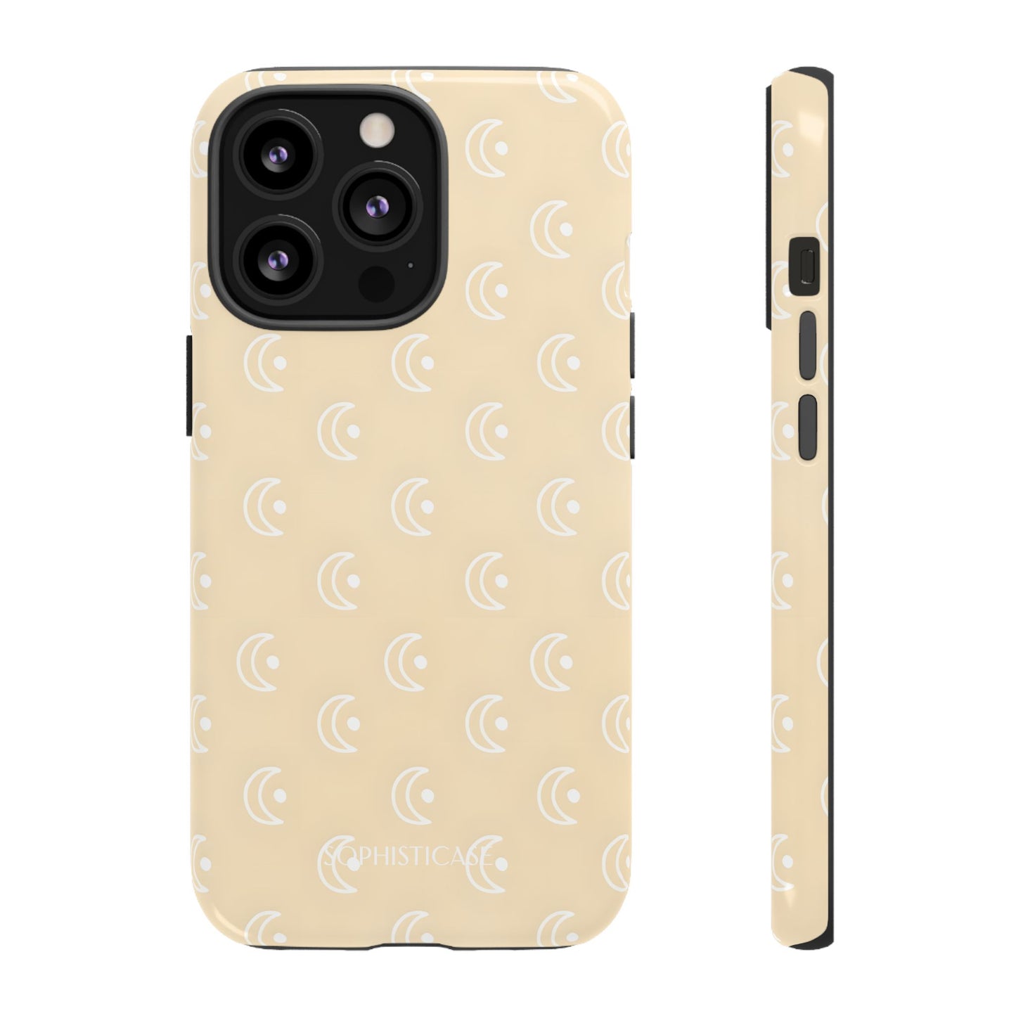 Moon Phase in Yellow - iPhone Case