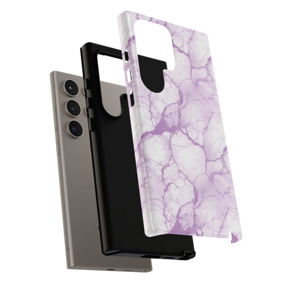 Marble Opulence in Purple - Tough Phone Case