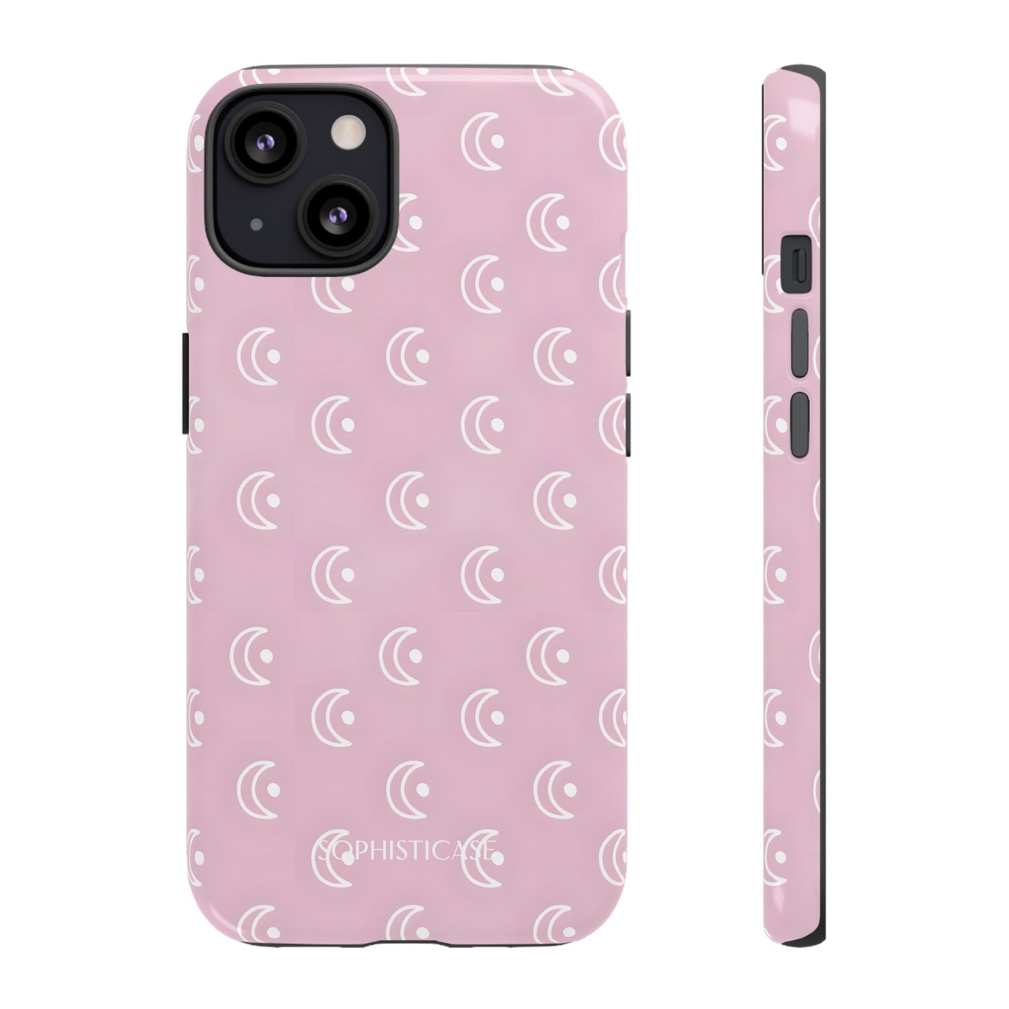 Moon Phase in Pink - iPhone Case