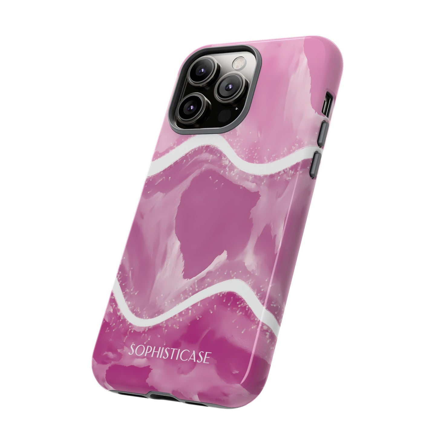 Serenity in Plum Purple - Drop Proof Phone Case for iPhone