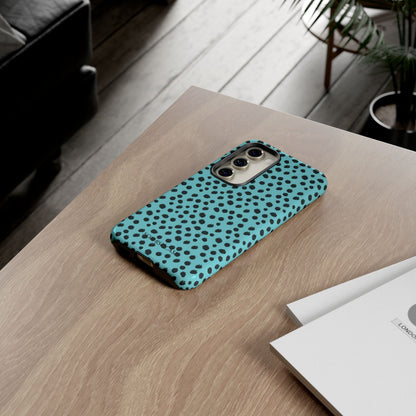 Cheetahs and Liars in Aqua - Tough Phone Case