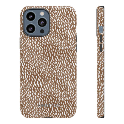 Oh Deer! in Brown- Tough Phone Case