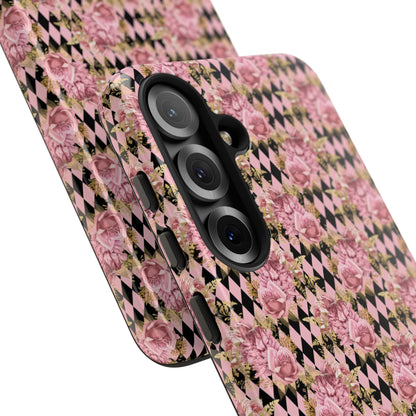 Rose Diamond Romance in Isolde - Tough Phone Case
