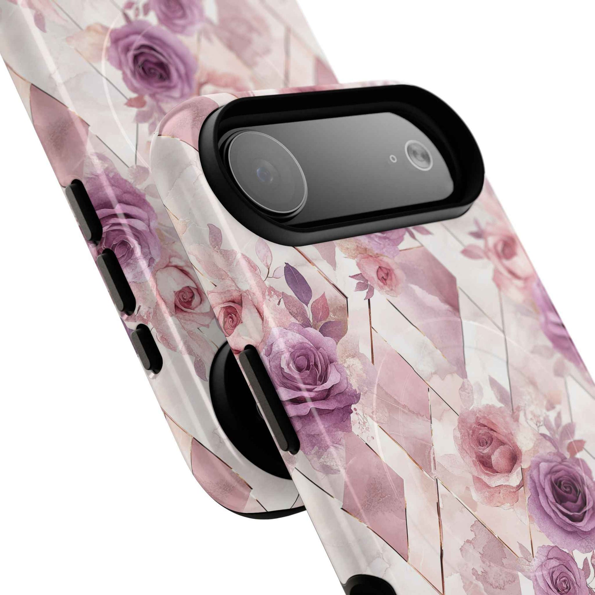 Royal Floral in Mauve Rose - iPhone Magsafe Case