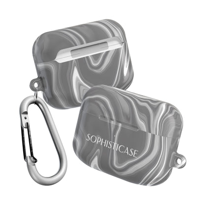 AirPod Cases - Liquid Dreams in Charcoal