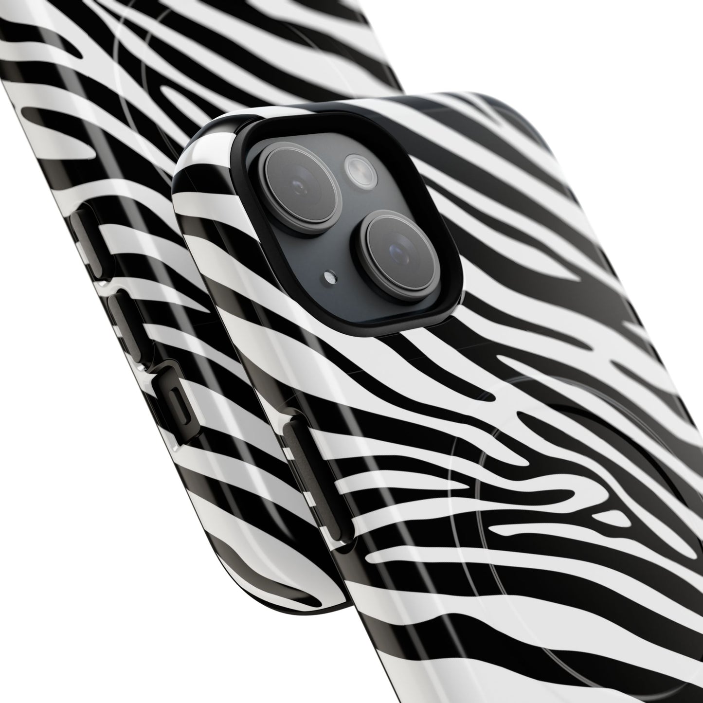 Dark Thoughts in Urban Zebra - iPhone Magsafe Case