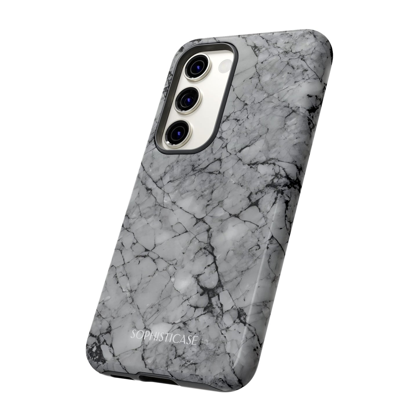 Marble Opulence in Grey - iPhone Case, Samsung Galaxy Case, Google Pixel Case