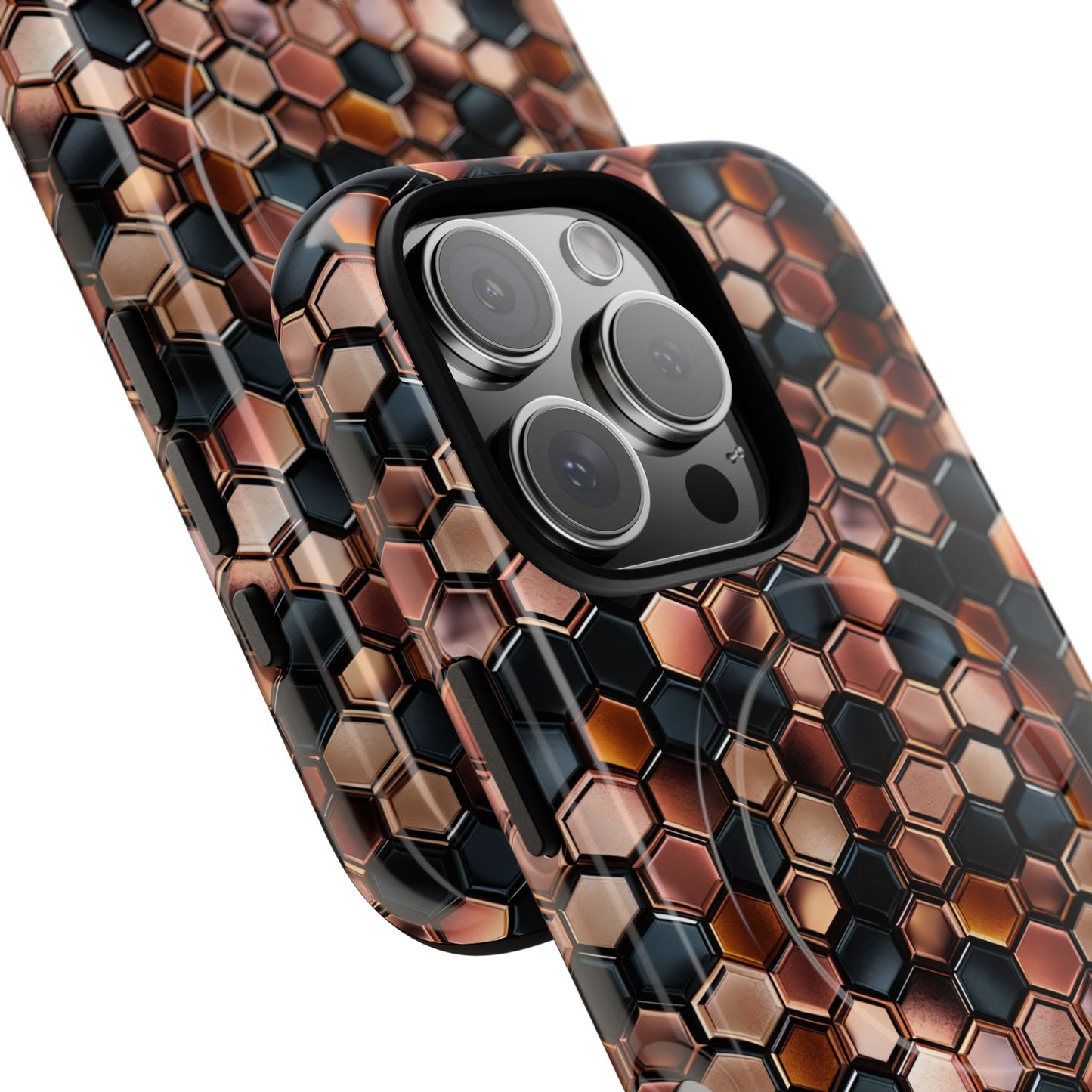 Rose' Runway in Honeycomb Mosaic - Magsafe Case