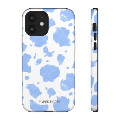 Holy Cow in Blue - iPhone Case, Samsung Galaxy Case, Google Pixel Case