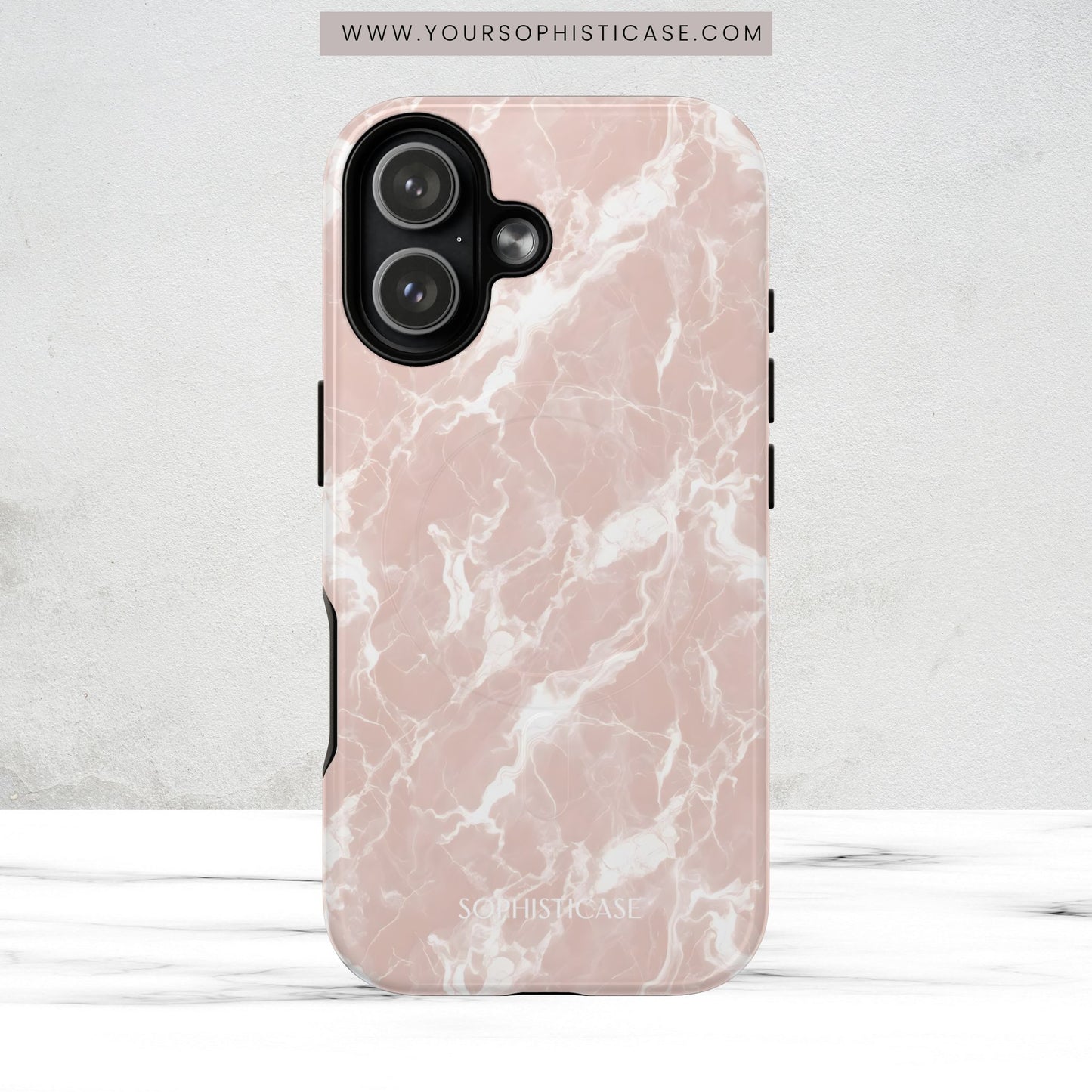 Marble Crush in Beige - Magsafe Case