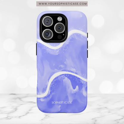 Serenity in Light Purple - iPhone Case