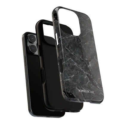 Marble Opulence in Black - iPhone Case, Samsung Galaxy Case, Google Pixel Case