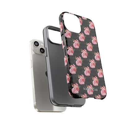 Rose Diamond Romance in Vivienne - iPhone Case
