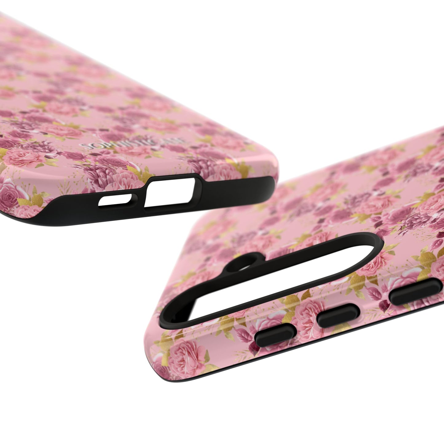 Rose Diamond Romance in Amelie - Tough Phone Case
