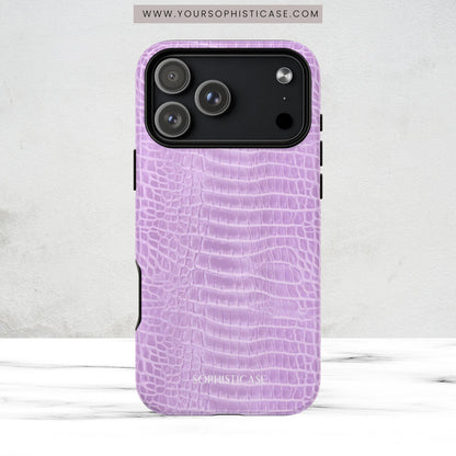 Luxe Leather in Purple - Magsafe Case