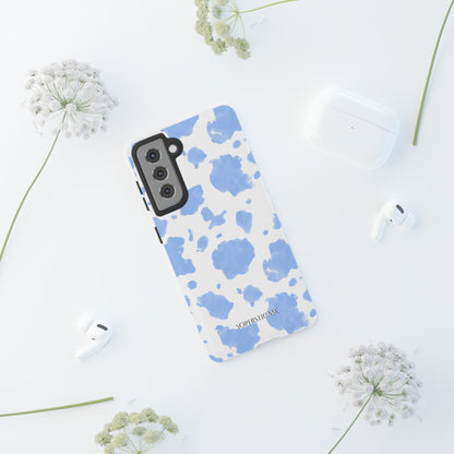Holy Cow in Blue - iPhone Case, Samsung Galaxy Case, Google Pixel Case